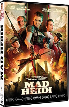 Película Mad Heidi 2022 en disco físico con copia digital edición de Francia