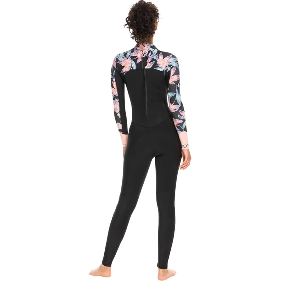 Roxy Womens 4/3mm Swell Series Back Zip Fullsuit Wetsuit