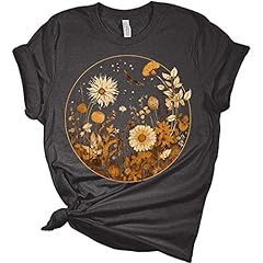 Floral 5-dark Grey Heather
