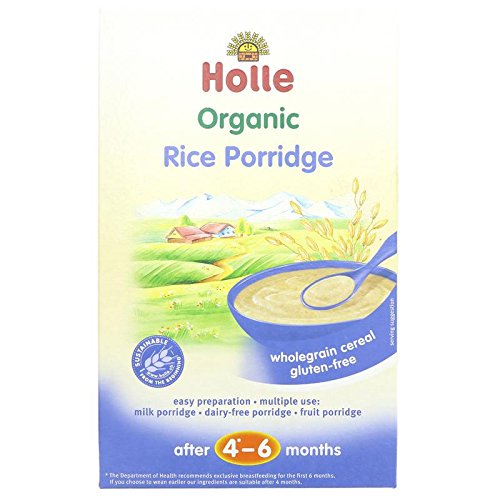 HolleOrganic From 4 Months Rice Porridge 250 g (Pack of 3)