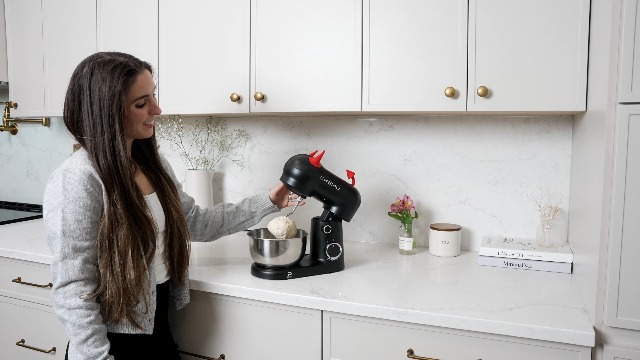 Amazon.com: CKEMU Stand Mixer, Compact & Space-Saving, Stainless