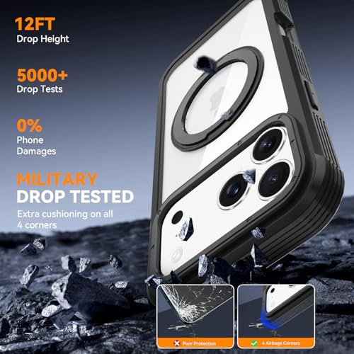 Coque iPhone 17 Pro robuste avec béquille pour un quotidien actif