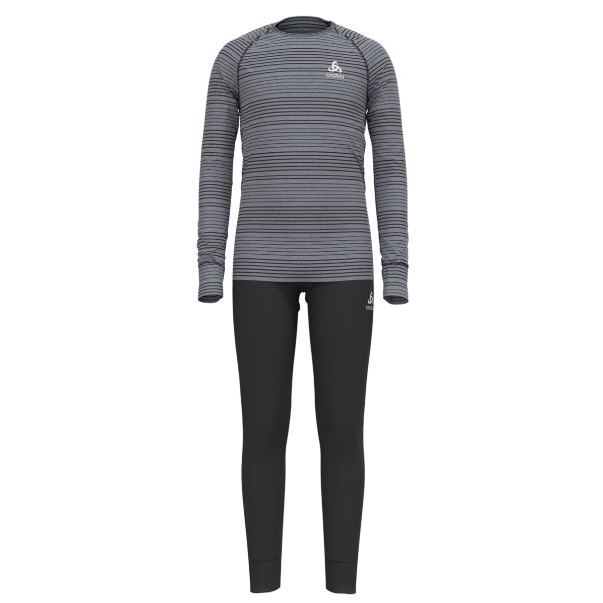 Set Termico Odlo Merino 200 Per Bambini - Leggings E Maglia Lunga Invernale | Unisex, Poliestere Riciclato - Foto 7