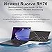 Ruzava Laptop 14 Zoll FHD IPS Display, Win11, Celeron N5095 (bis 2.9GHz), 8 GB RAM 256GB SSD Unterstützung 1TB, 5G WiFi, USB 3.0, 5000mAh, HDMl, Notebook PC QWERTY Deutsche Tastaturfolie - Schwarz