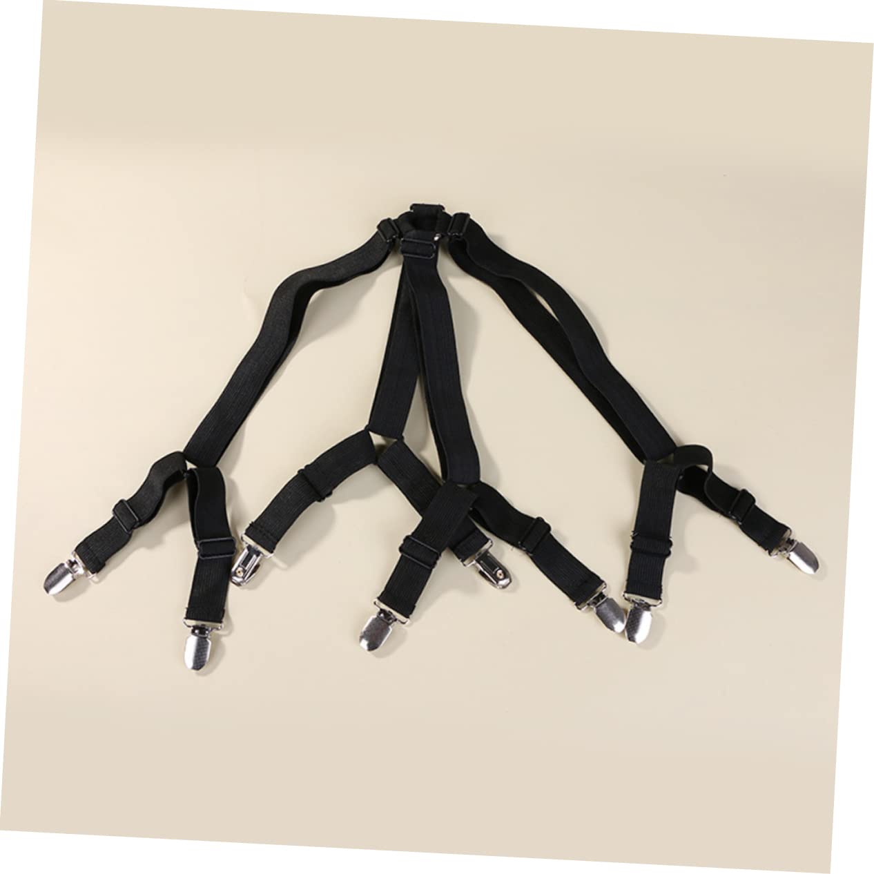 Zerodeko 3stücke Bettlakenhalter Verstellbar rutschfeste Spannbänder Für Spannbettlaken Und Bettdecken Clips Für Sichere Fixierung Elastische Halterungen Für Saubere Und Ordentliche