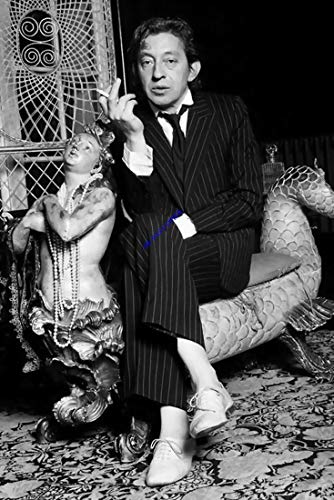 Générique Photo Poster argentique de Serge Gainsbourg... 30x45cm