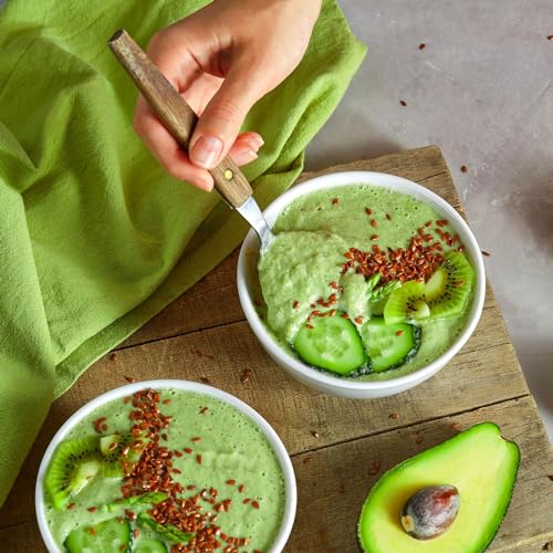 Image of WonderBox Organic Alsi Flaxseeds For Eating 500gm | Omega-3 | Hair Growth | Rich in Fiber For Weight Management | Alsi Seeds | Diet Snack | Flax seeds 500gm (Jar Pack of 2 x 250gm)