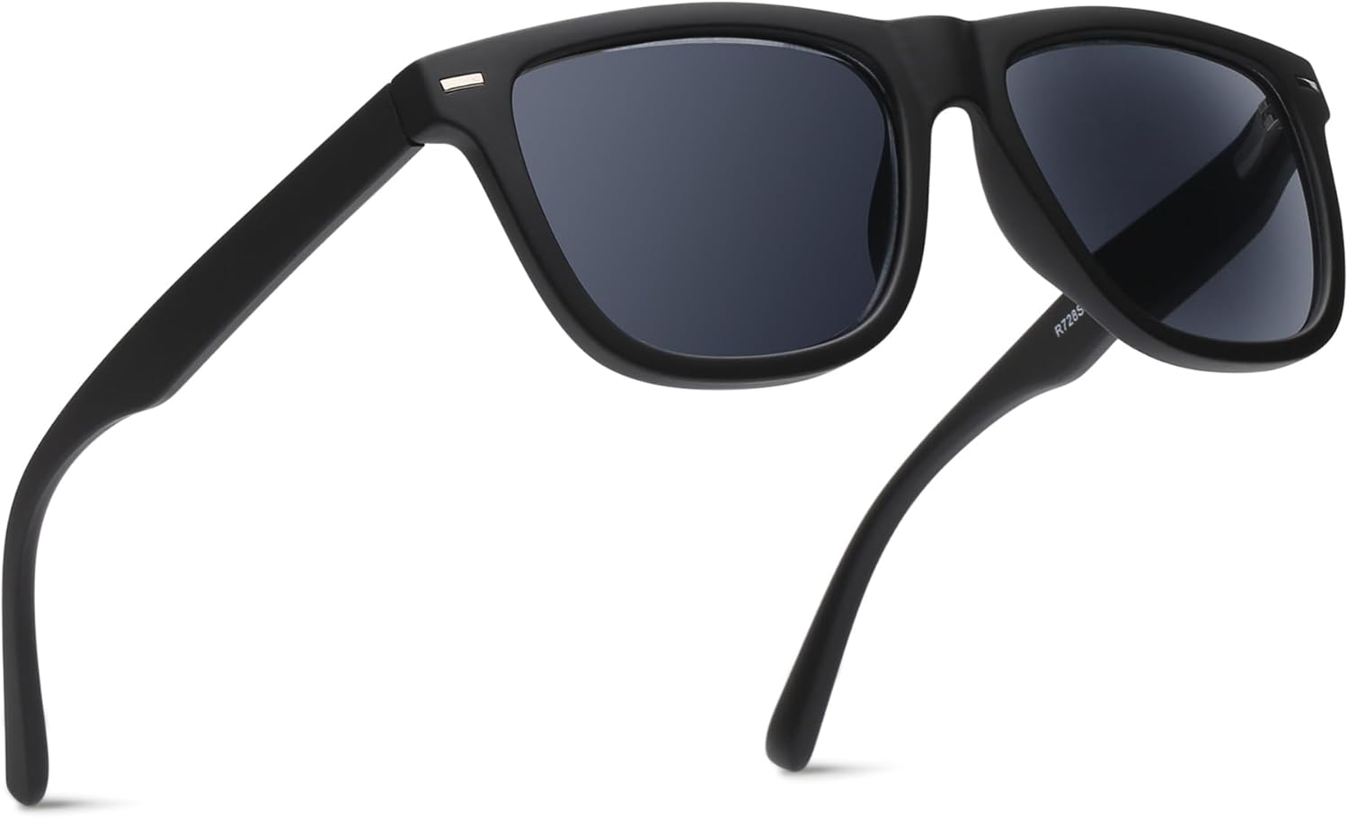 2SeeLife Oversized TR-90 Reading Sunglasses for Men – Medium Fit, Sturdy Frame, Spring Hinges, Premium Sun Readers, Black (Sun Readers), +1.50