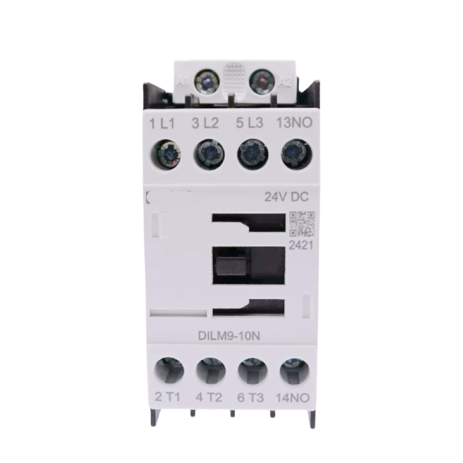 JFQOWCMP Contactor DILM9-10N DILM12/18/25/32/38-10N AC220V(DILM12-10N 230V 50/60HZ)
