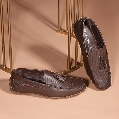 Image of Red Chief Men's Brown Formal Shoes RC3617 003 UK 8