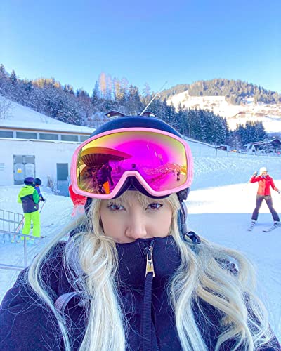 Sh Horvath Ski Snowboard Otg Goggles, Hd Mirrored Anti-Fog Goggle For Men Women #TOP6