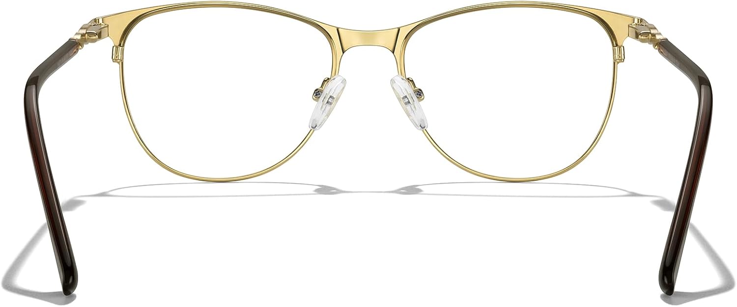 Cat Eye Reading Glasses For Women Retro Design Reader Computer Glasses with Spring Hinges - Image 4