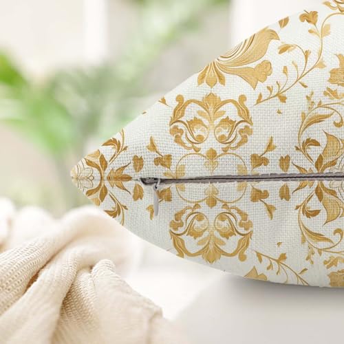 Taie oreiller crème 50x50 impression double face avec zip - 5