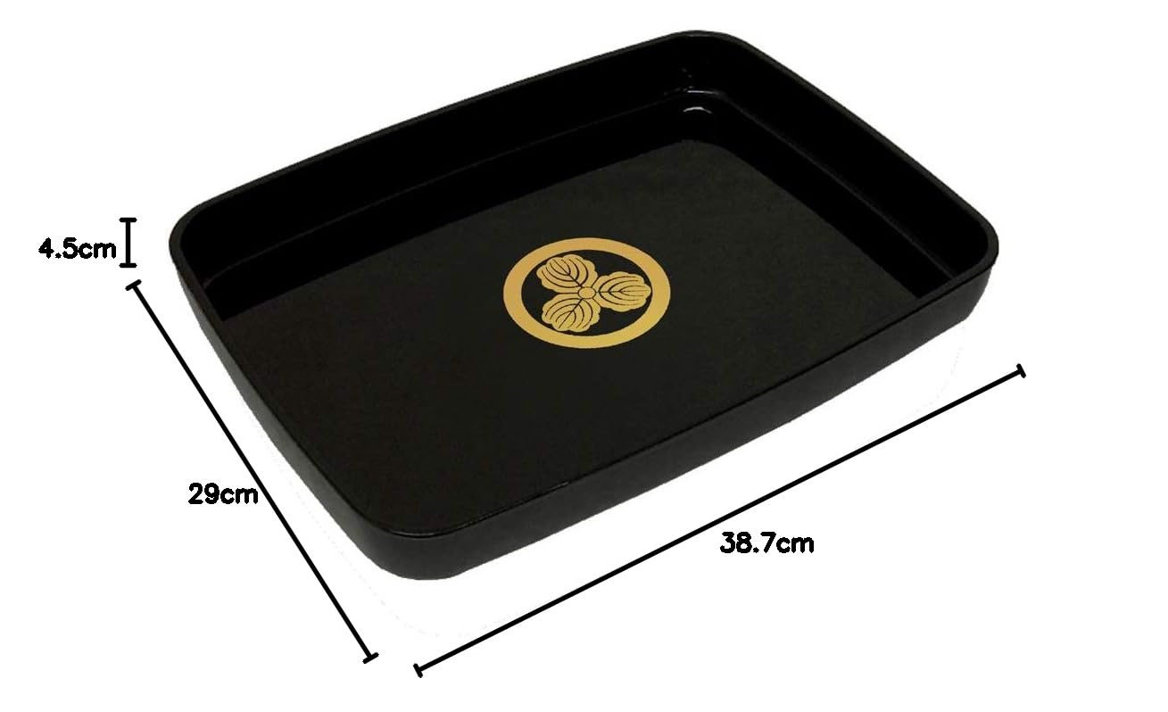 Amazon.co.jp: 広蓋 尺3寸 家紋入り 丸に三ツ柏 葉脈3本 : ホーム