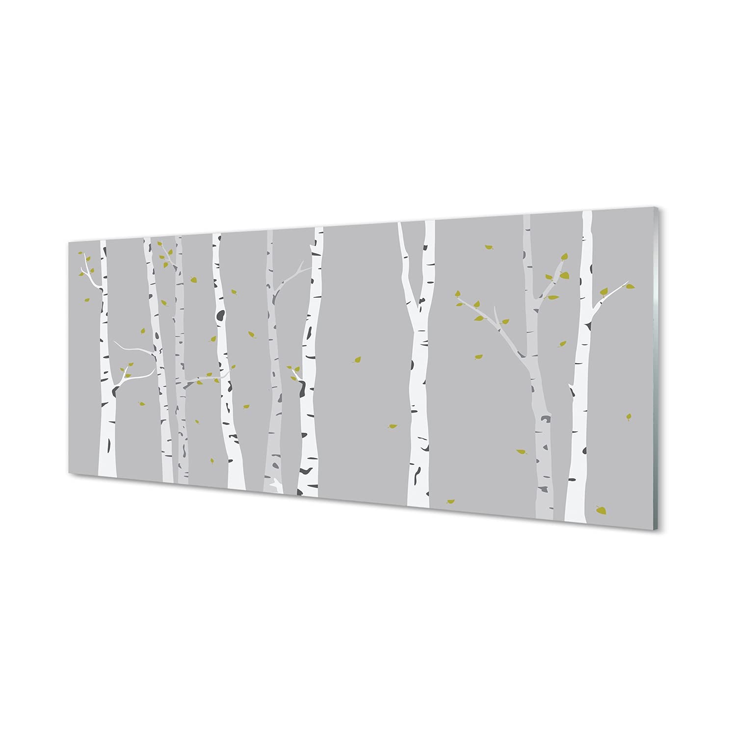 Tableau décoratif acrylique Tulup 125x50cm au design haut de gamme illustration Birch
