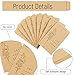 Whaline 200 Pack Wedding Favor Seed Packets Spring Summer Self-Adhesive Let Love Grow Retro Kraft Envelope Rustic Small Flower Seeds Storage Packets for Garden Wedding Party Favors, 3.5 x 2.4 Inch