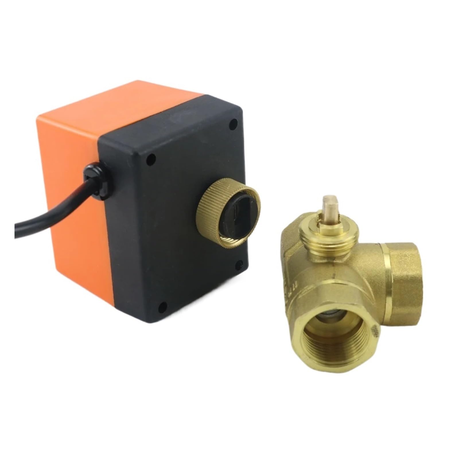 Vanne motorisée 3/4" en laiton AC220V 3 voies pour une gestion d'eau sans perte de pression