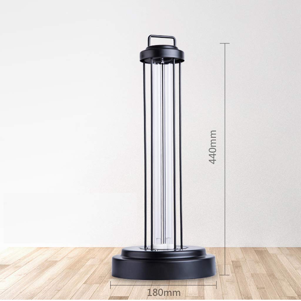 HYLR UV 38W LED Ozon Sterilisation Lampe - UV Desinfektionslampe - uv Lampe Desinfektion Antibakteriell Rate 99% keimtötende Lichter für Badezimmer, Schlafzimmer, Küche, Büro, Hotel