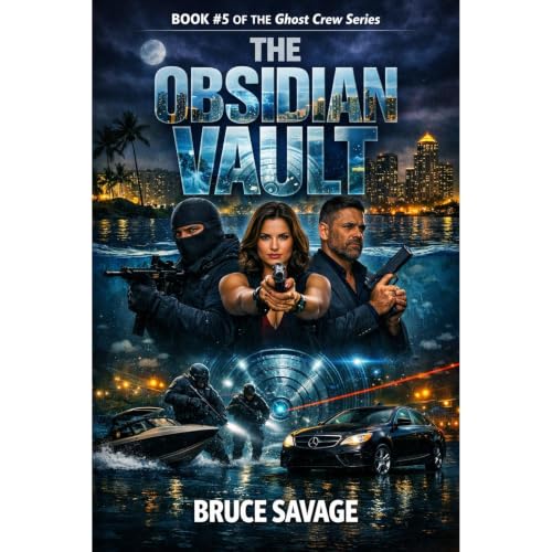 THE OBSIDIAN VAULT Audiolibro Por Bruce Savage arte de portada