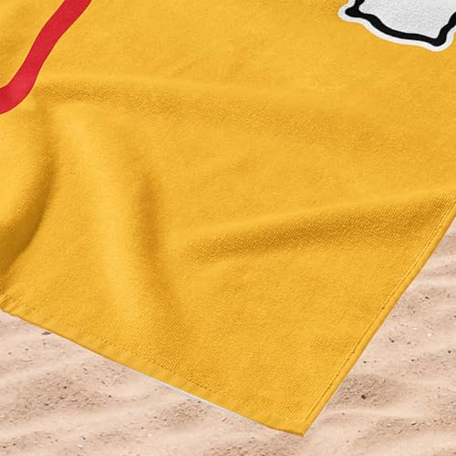 Image of Northwest NFL Kansas City Chiefs Microfiber Beach Towel, 30 x 60 Inches - Quick Dry, Sand Resistant, Lightweight, Highly Absorbent, Incisor Design