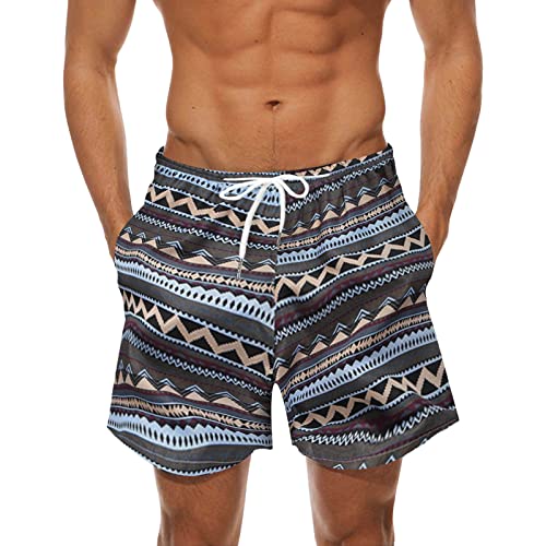 Pantalones cortos casuales para hombre, bañadores para hombre, bañadores XXXL, pantalones triangulares para hombre, pantalones cortos grises, bañadores rosas, bañadores con cintura doble, pantalones