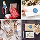BJOYEE 200 Stück Siegelwachs Blau, Siegelwachs Perlen mit 1 Schmelzlöffel, achteckiges Wachssiegel-Set für Stempel, für Einladungen/Umschläge/Karten/Weinpakete/Geschenkverpackungen