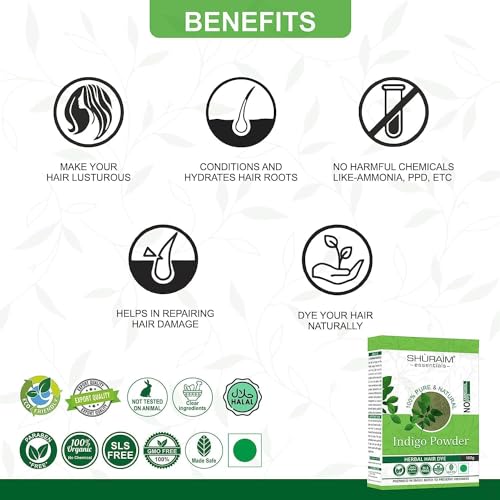 Polvo Indigo para cabello negro - 100 g miniatura 3