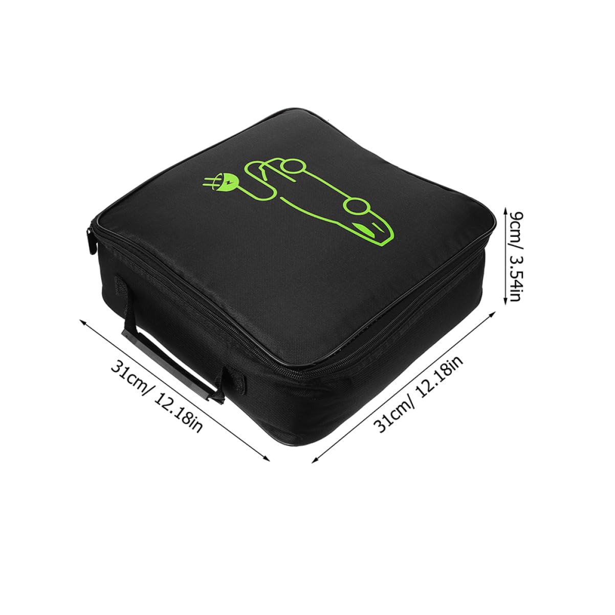 Zerodeko Bolsa Organizadora para Cables de Coche con Gran Capacidad y Material Oxford, 2 Unidades para Maletero y Carga Eléctrica