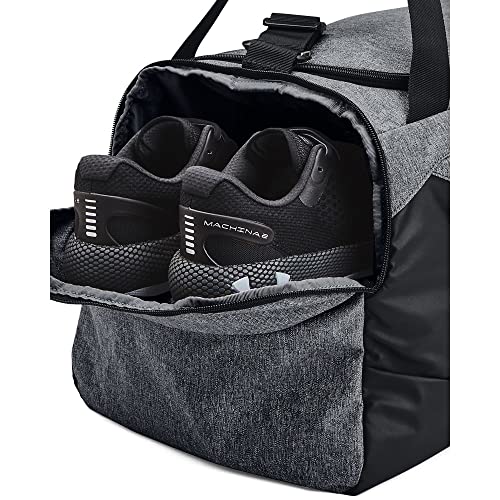 Under Armour Unisex-Adult Undeniable 5.0 Duffle, Pitch Gray Medium Heather (012)/Black, Small by Under Armour - Image 4