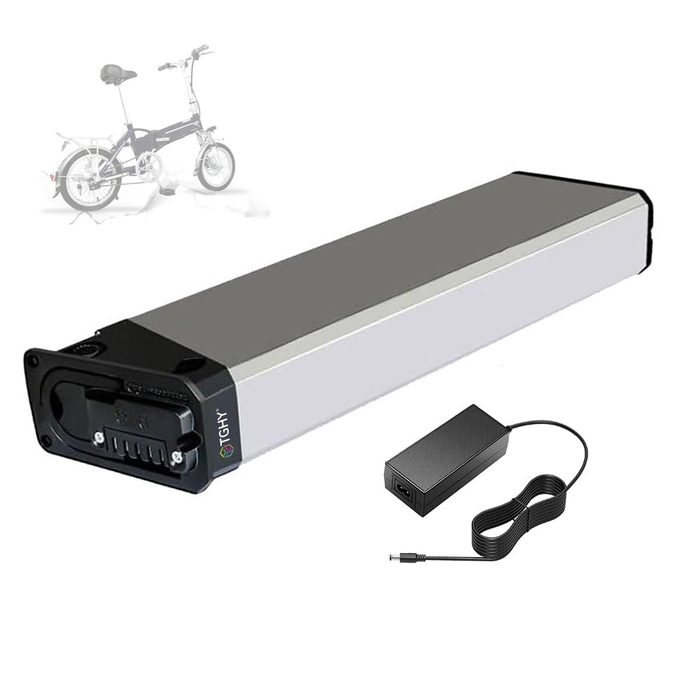 TGHY Electric Bicycle Battery 48V 52V Inside Hidden Battery 10Ah 13Ah 15Ah 17.5Ah Hidden Folding Bicycle Batteries with Charger,48V10Ah