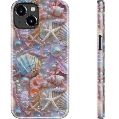 Coque iPhone 15 Plus silicone rigide double couche de protection à motif femme tendance