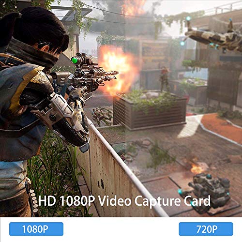 Image of 4K USB 3.0 to HDMI for Video Capture Record Box 1080P HDMI USB Capture Card Adapter for Game Record Live Stream (Capture Card Yellow 3.0)