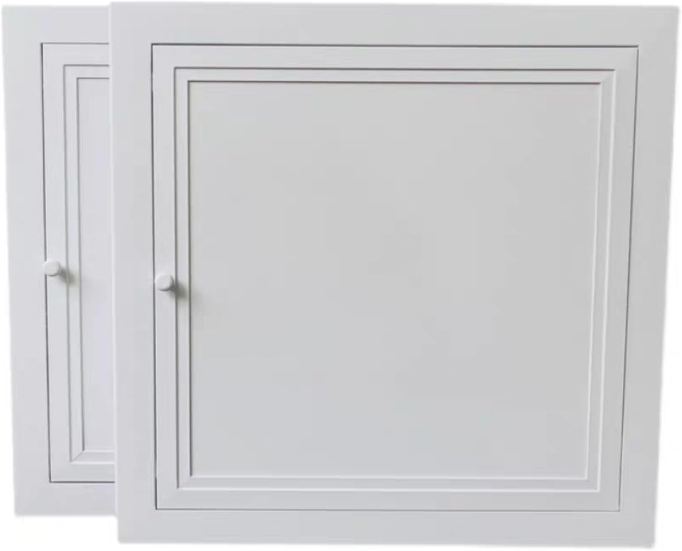 Versatile Aluminum Access Panel - 24x28in Inspection Hatch for Plasterboard, Doors, Lofts & Bathrooms - Durable Fuse Box & Cabinet Cover, Easy Installation