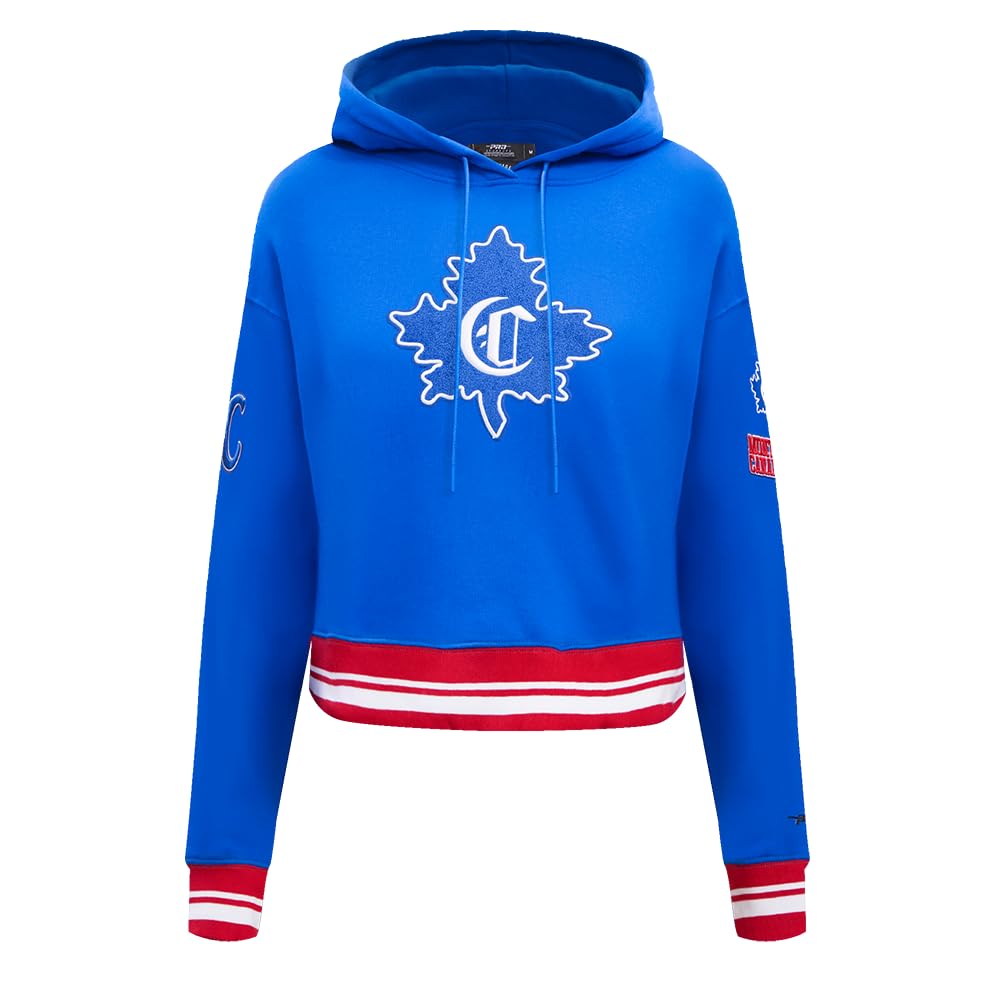 Sudadera Pro Standard NHL Retro Classics cropped para mujer talla S 8