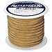 Realeather Crafts Suede Lace, 0.125-Inch Wide and 25-Yard Spool, Toast