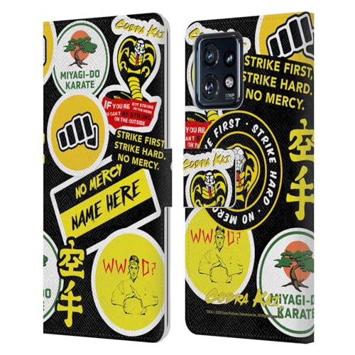 Carcasa Cobra Kai personalizada para ver vídeos en el Motorola Moto Edge 40 Pro