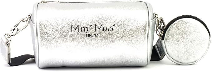 Beauty Case Mimì Muà donna a pochette con chiusura a zip e tasca frontale