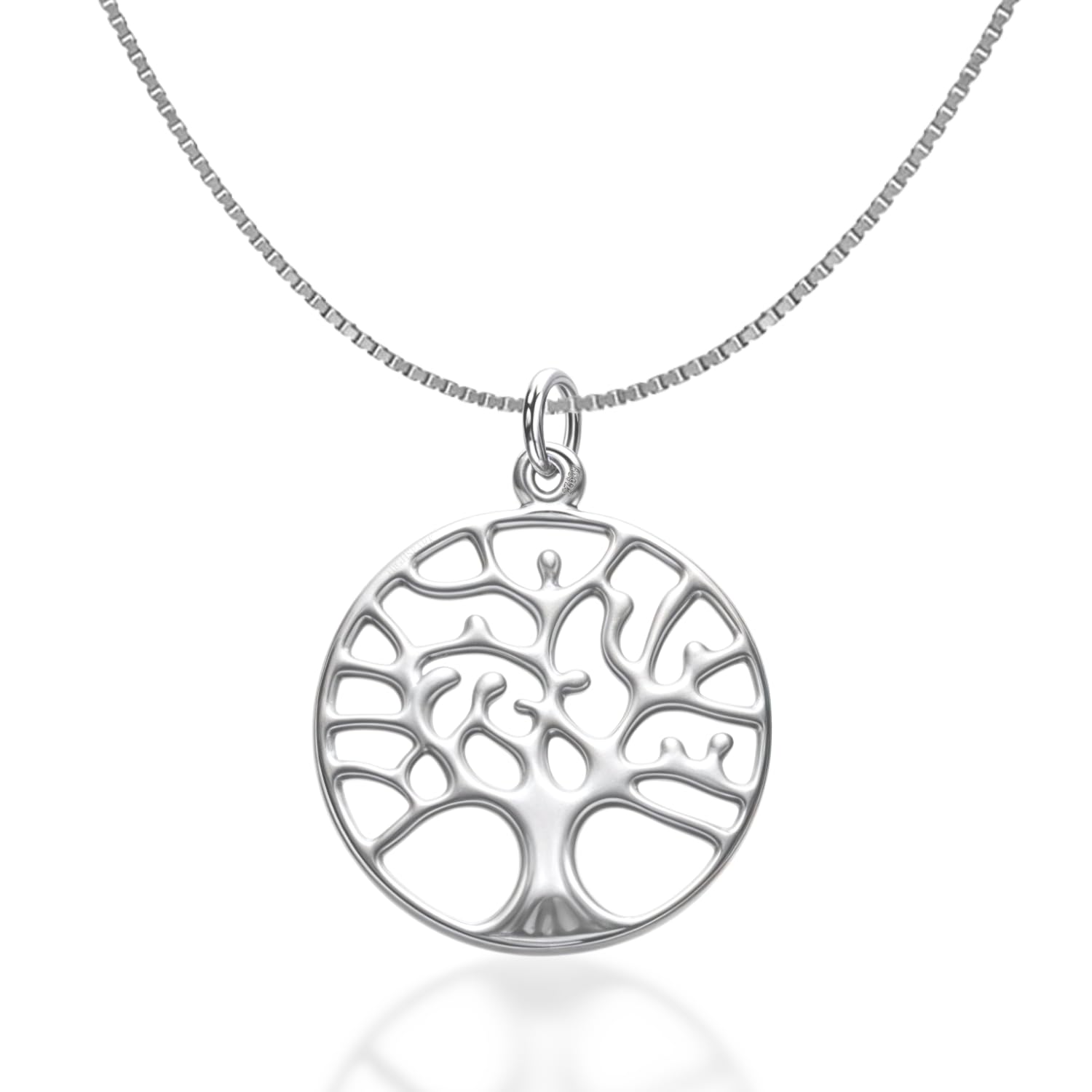 HighSpark Tree of Life Pendant Necklace for Women | 92.5 Sterling Silver & Stunning Shine | Lovely Gift - Silver PDC (B0BNFRX542) Amazon Price History, Amazon Price Tracker