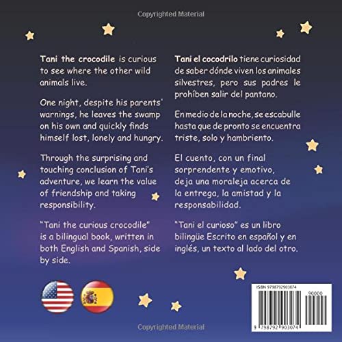 Tani the Curious Crocodile: Tani el curioso