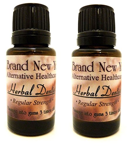 2 Pack Herbal Dentist Regular Strength Gum Disease & Bad Breath Cure with Alternative Healthcare 100% Pure Botanical Oils