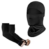 Cooling Balaclava Ski Mask and Sun Arm Sleeves