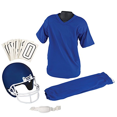 Franklin Sports Youth Football Uniform Set, Medium, Blue