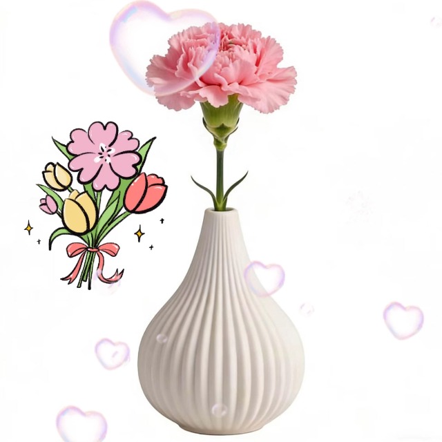 Amazon.co.jp: 花瓶白 一輪挿し花瓶小さいおしゃれ陶器花器ミニ花器か