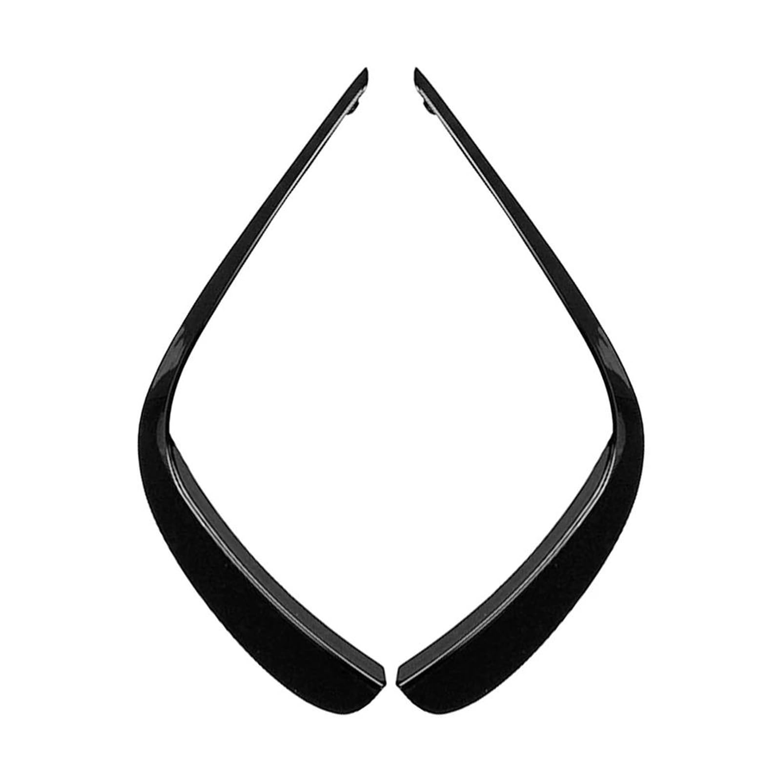 Front Bumper Lip Car Front Bumper Lip Splitter Spoiler Trim For Mercedes For Benz E Class W213 E260 E300 E53 2021(Glossy Black)