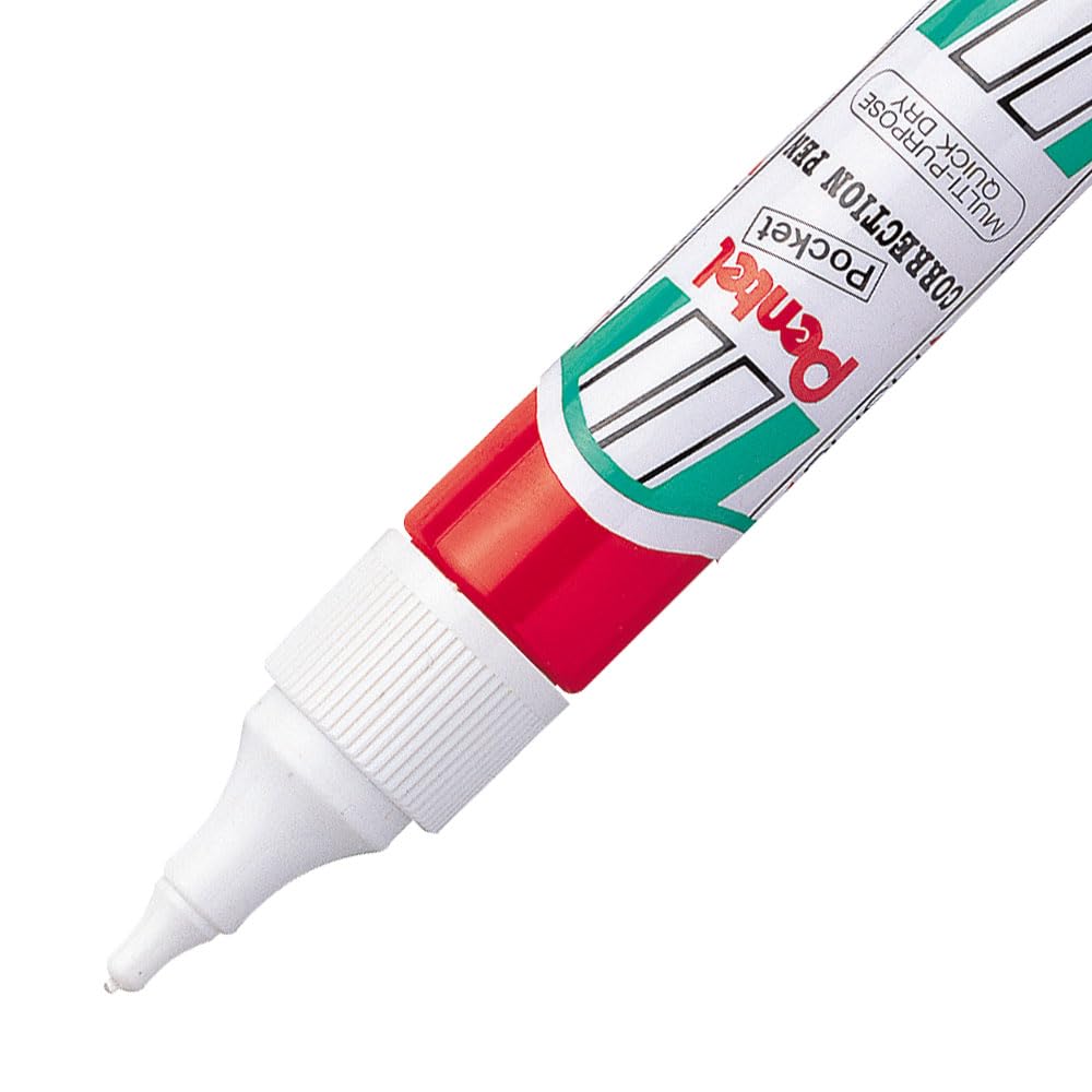 Pentel ZLC21-WF 12 Stück Korrekturflüssigkeit weiß 7 ml