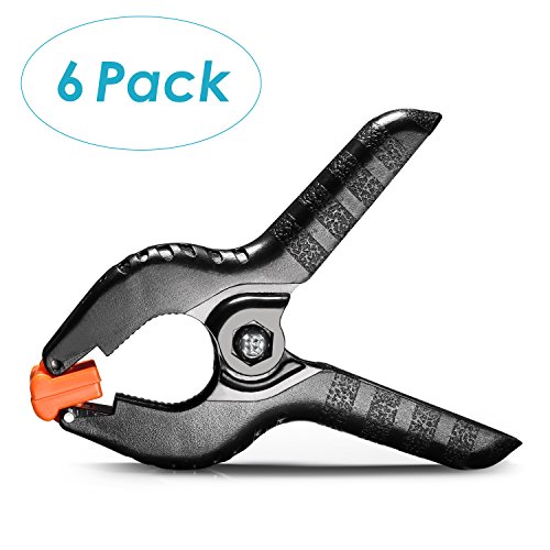 Neewer® 6-Pack Set Hochleistungs Muslin Feder Klemmen, Federn, 4.5 "/11.4cm für Fotostudio Hintergründe Hintergründe Holzverarbeitung – Bild 3