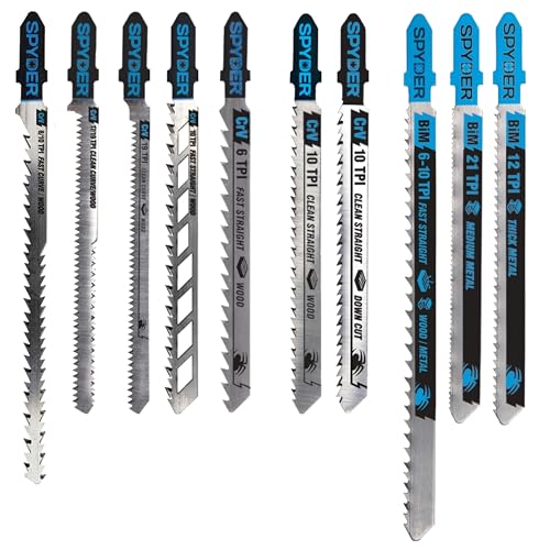 Spyder Multi-Material Jigsaw Blade Set