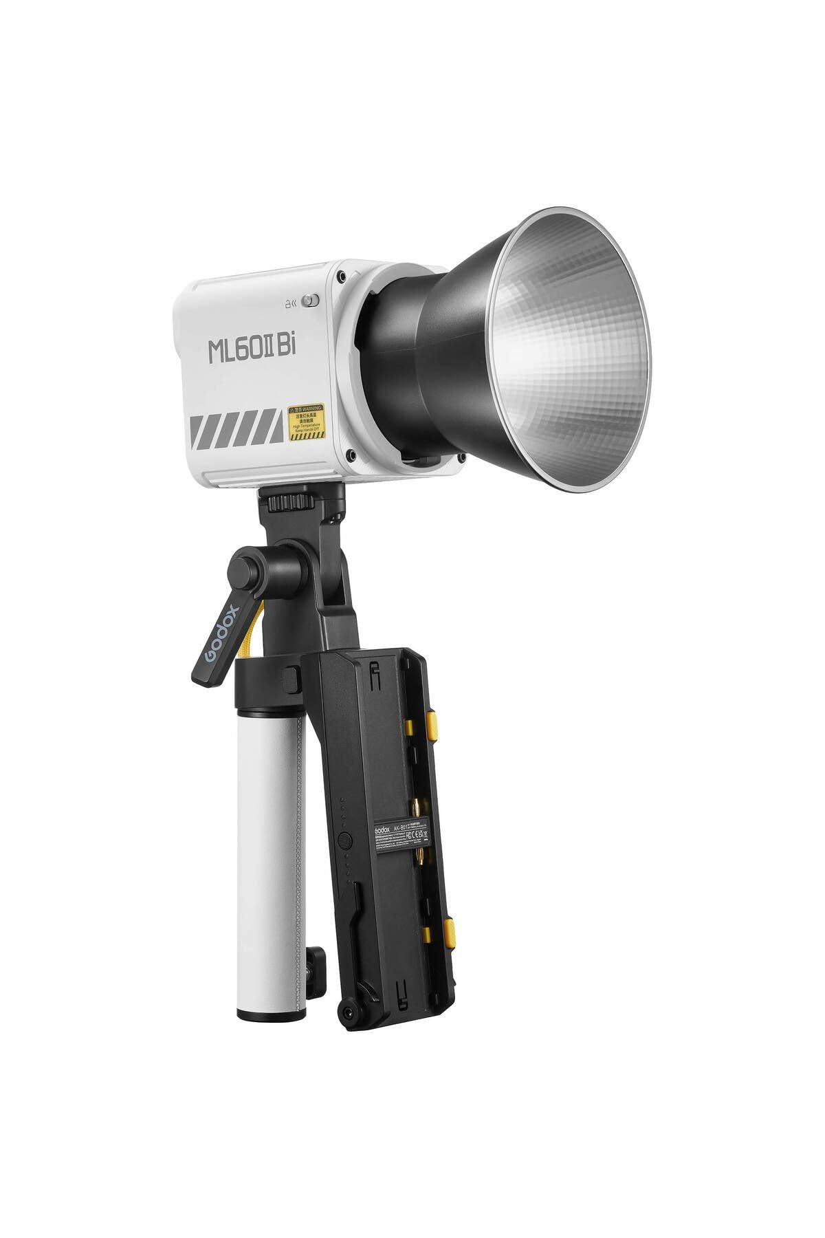 Godox ML60IIBi 70W Bi-Color COB LED Video Light with Battery Accessory Kit AK-B01 Bracket Handle,2800K-6500K CRI 96+/TLCI 97+,Built-in 11 Lighting Effects,App Control Photography Lighting-image-44