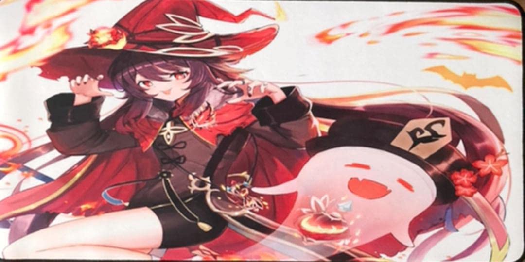 Amazon.co.jp: 原神 胡桃 フータオ 火魔女 デスクマット 約60×30