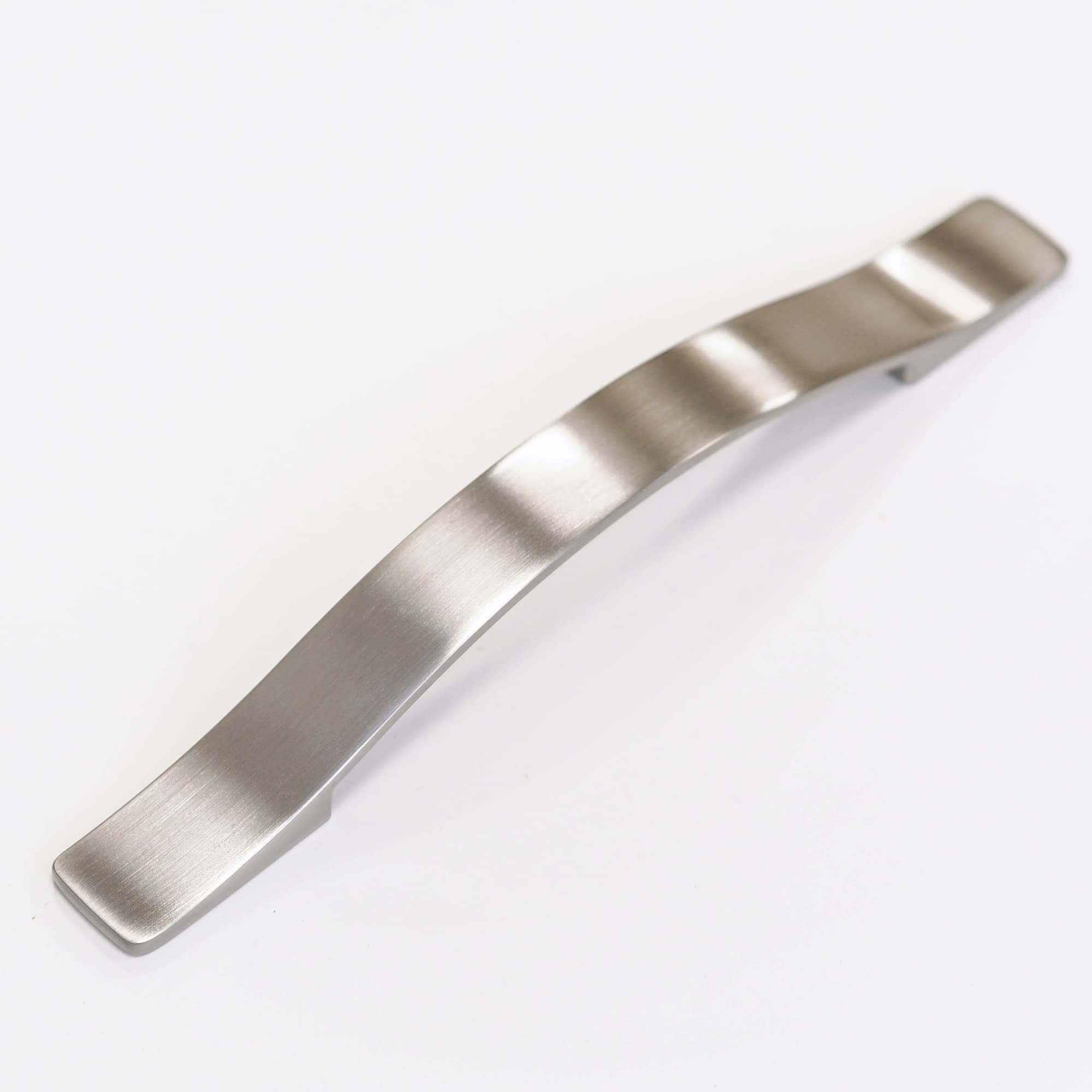 160Mm Brushed Nickel Bridge Kitchen Cabinet Handle 5060796703269